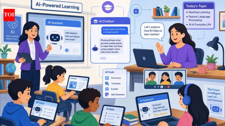 Teachers Adapting To Ai: ‘Ma’am, aap hi samjha do’: Why teachers aren’t worried about AI taking over classrooms yet | India News